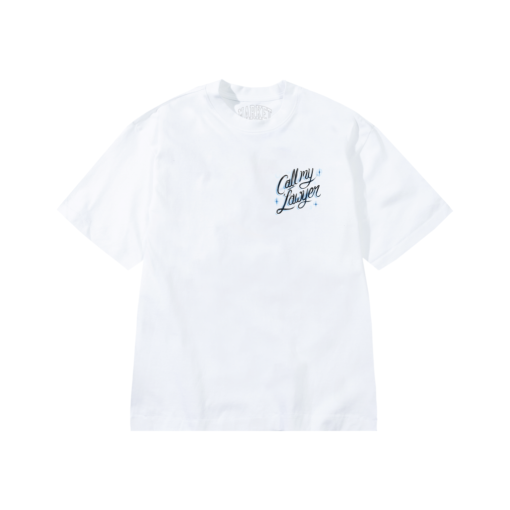 Market Airbrush Call My Lawyer Tee