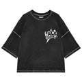 Gala Waffle Knit Box Tee