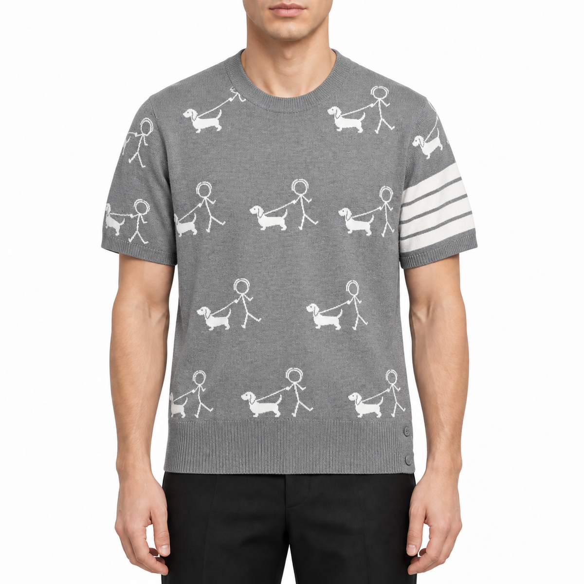 Knitted T-shirt | Thom Browne