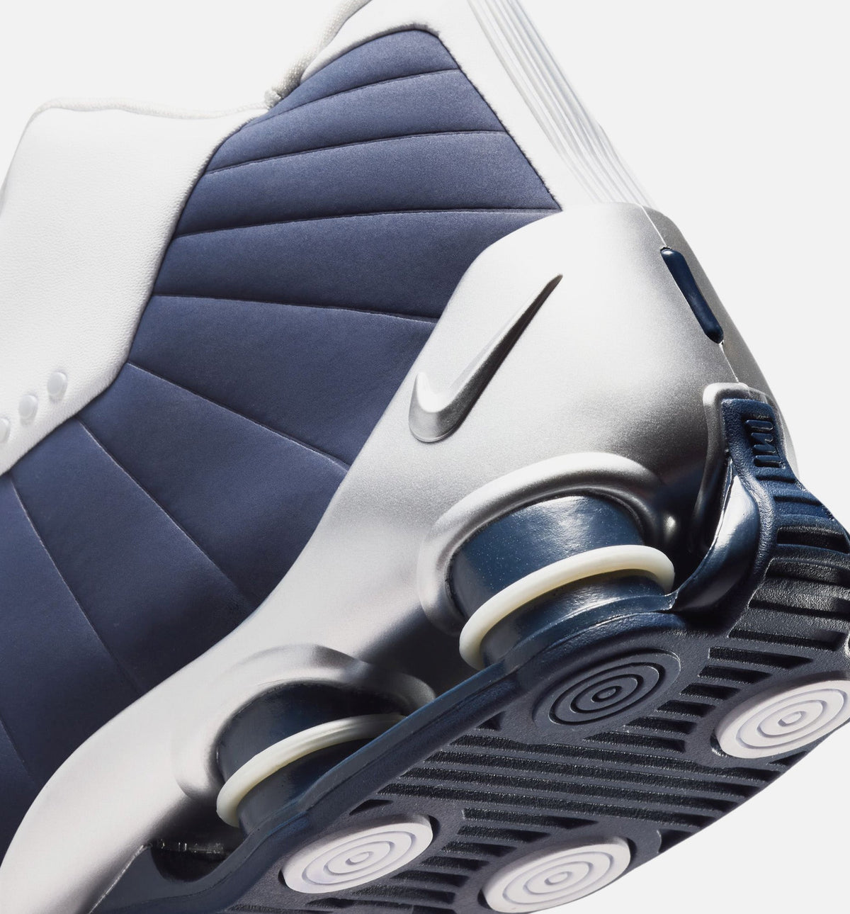Shox BB4 Olympic – Men's Lifestyle Shoe in White/Midnight Navy/Metallic Silver