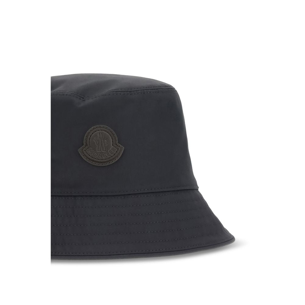 Moncler Blue Cotton Bucket Hat