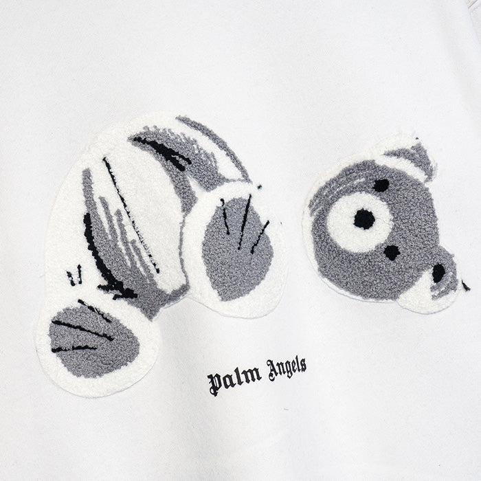 Palm Angels Grey Bear Sweatshirt