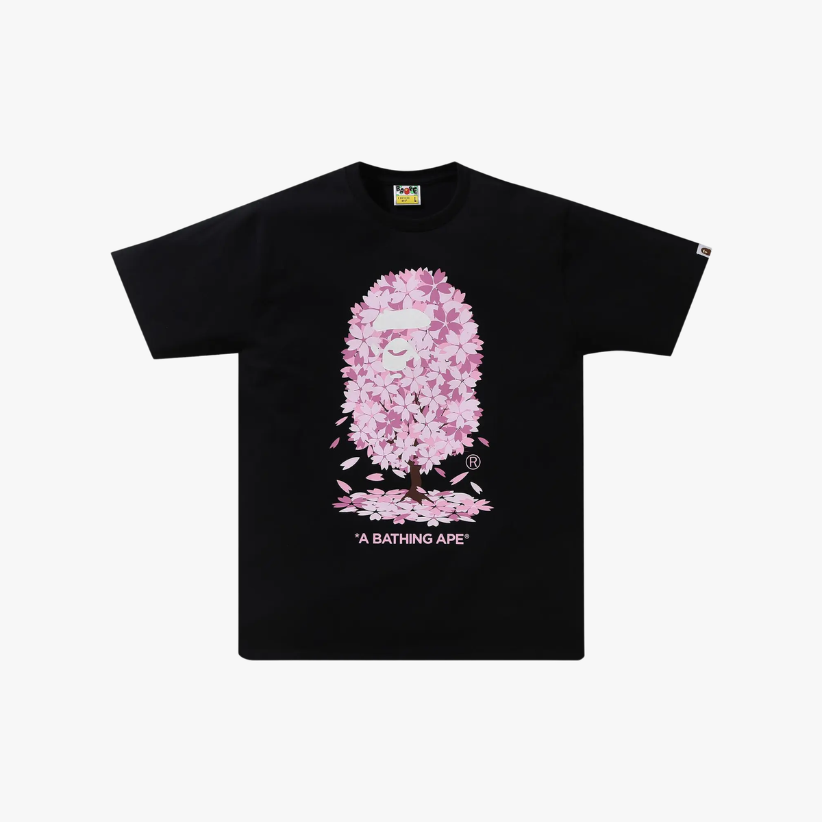 Bape Tee Sakura Black