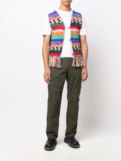 DSQUARED2 crochet-knit vest