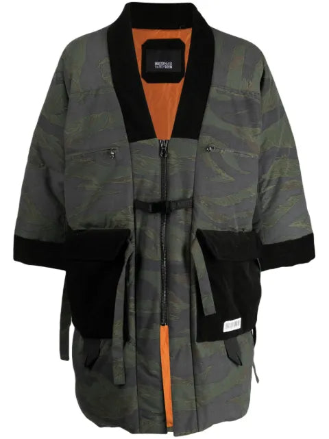 Mostly Heard Rarely Seen camouflage-print cotton padded jacket