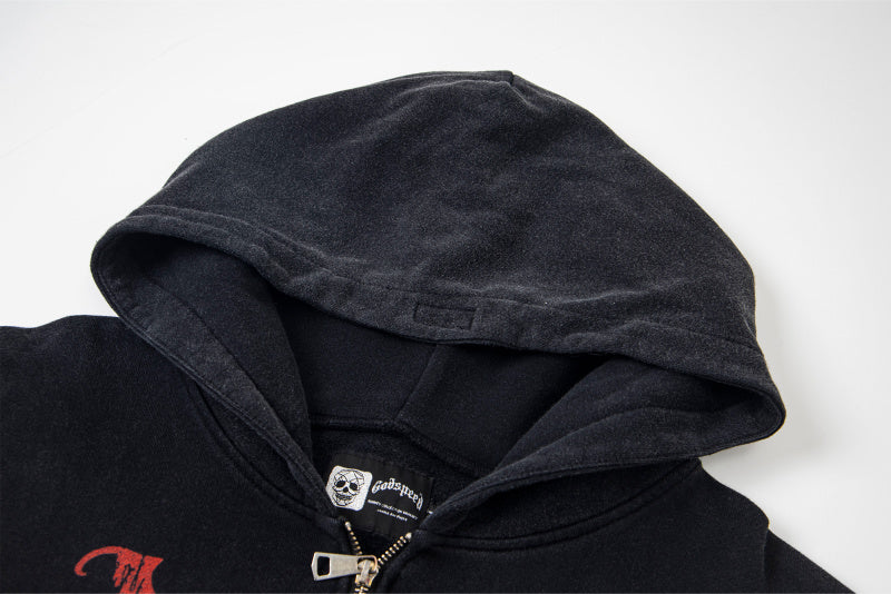 Godspeed Mankind vs Ai Zip Up Hoodies