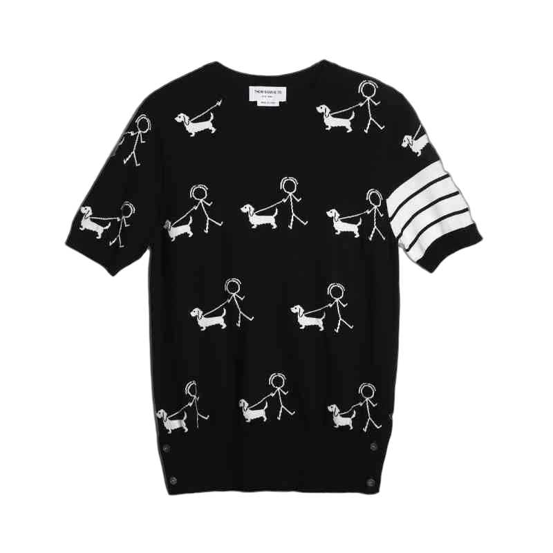 Knitted T-shirt | Thom Browne