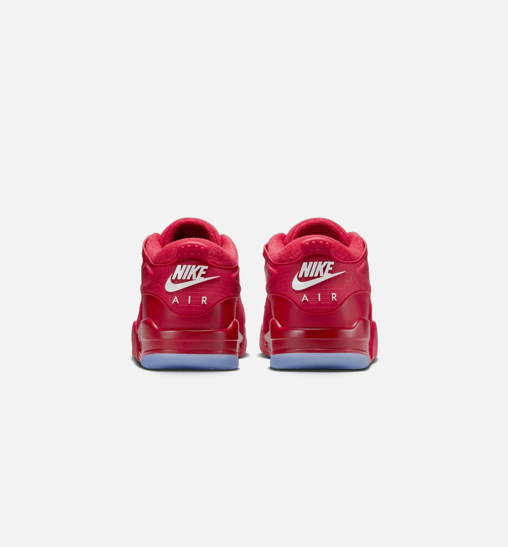 Air Jordan 4 RM Men's Sneakers - Varsity Red Blue Tint Black White
