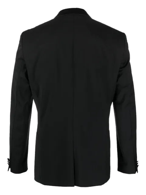 HUGO single-breasted tuxedo blazer