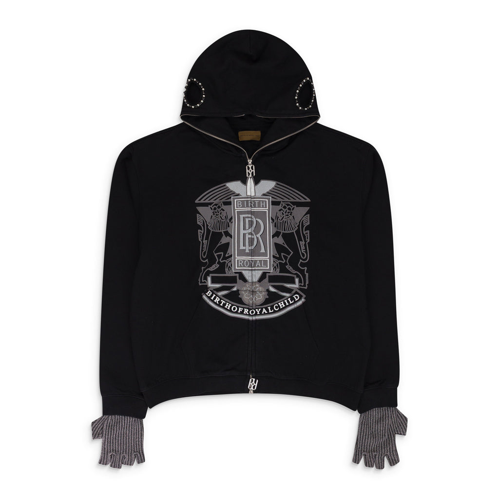 BLACK ROYCE CROWN HOODIE