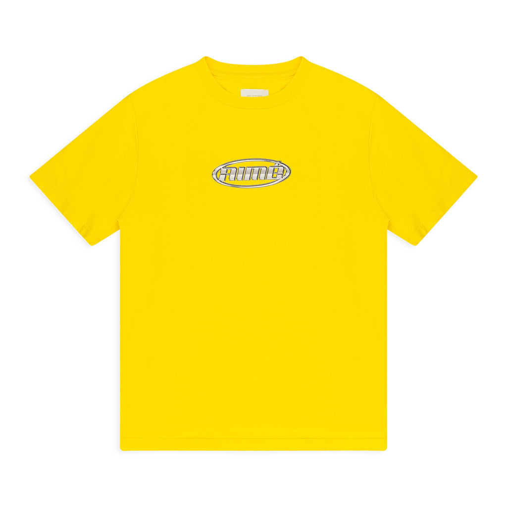 YELLOW CHROME LOGO T-SHIRT