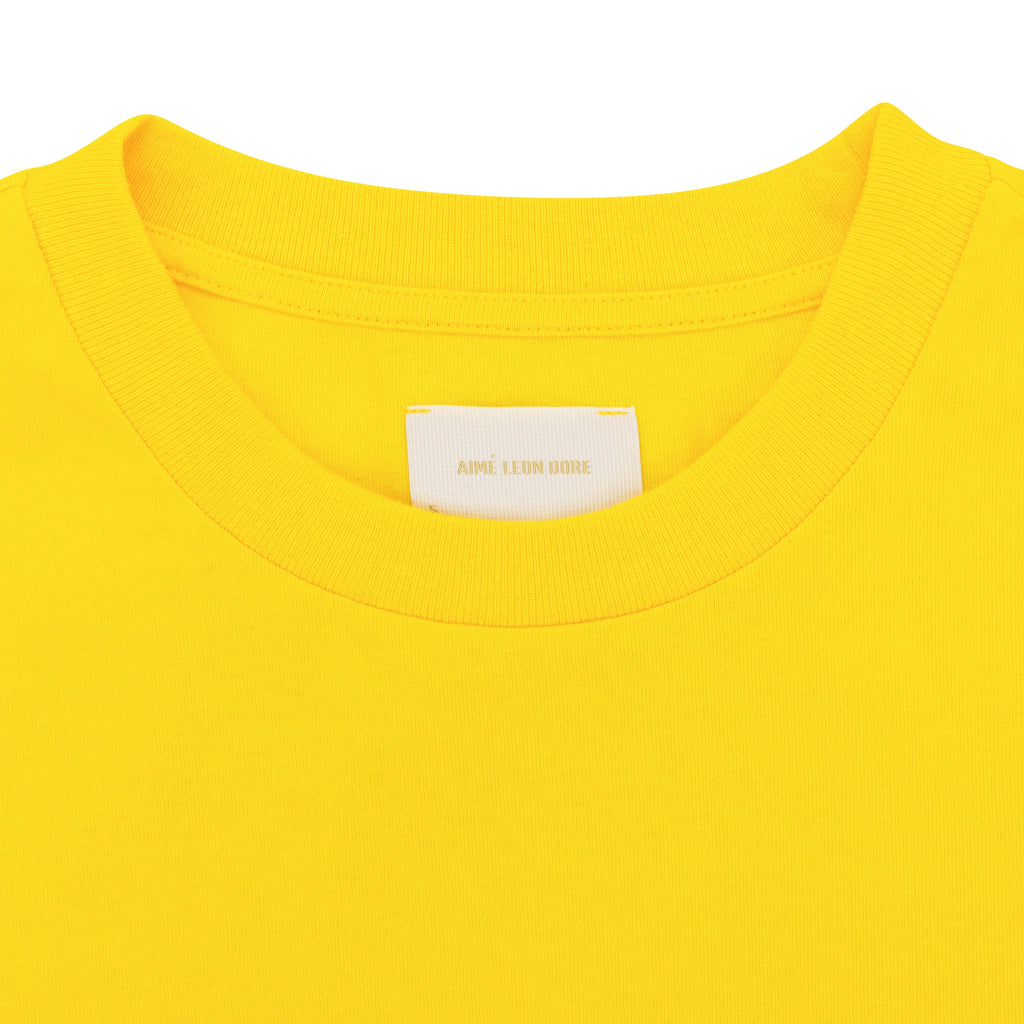 YELLOW CHROME LOGO T-SHIRT
