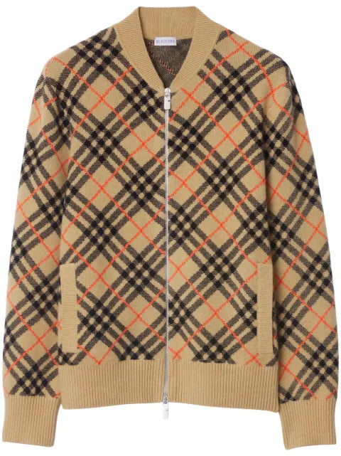 Burberry Check cardigan