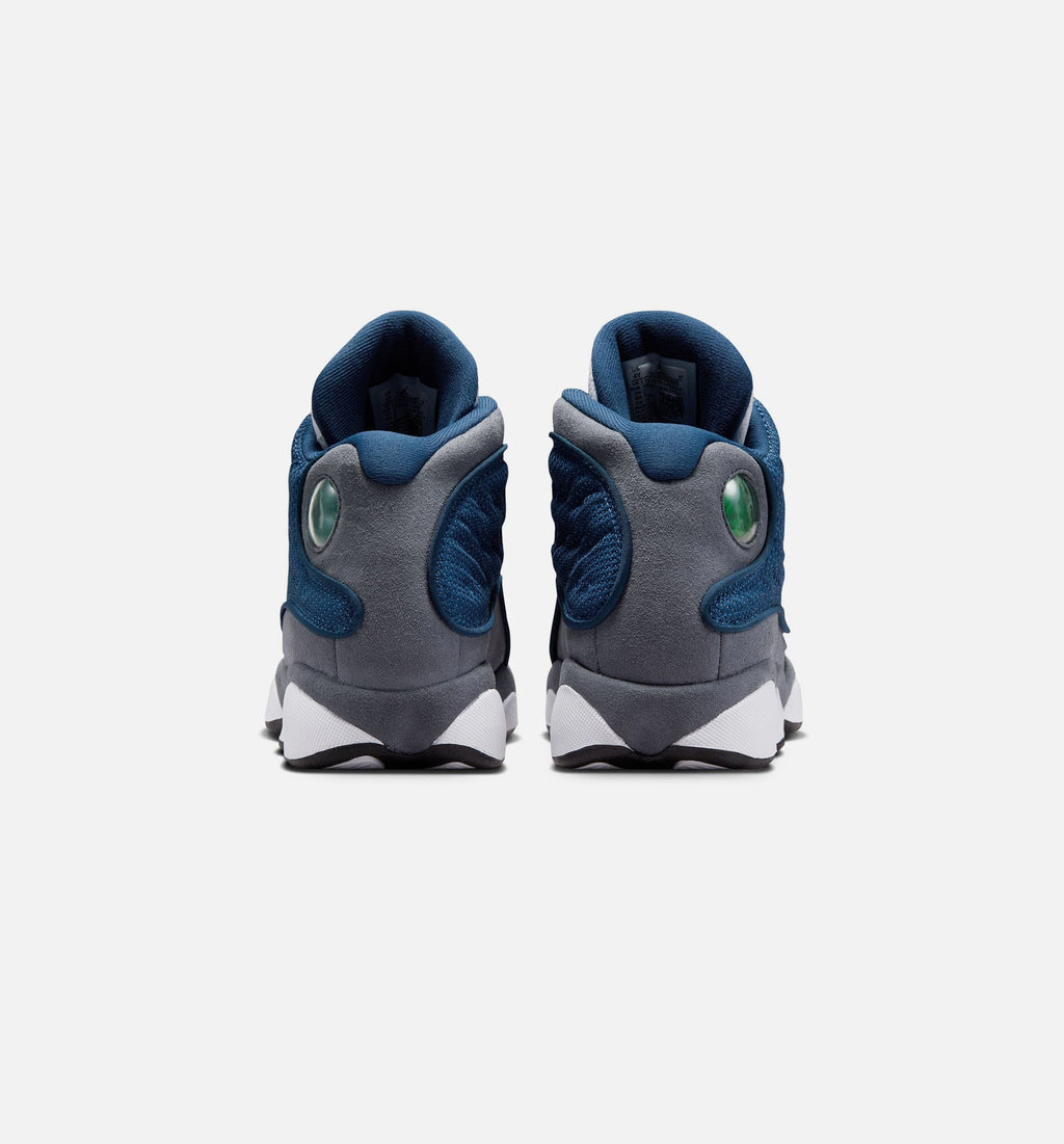 Air Jordan 13 Retro Navy Grade School Lifestyle Shoe - Navy/University Blue/Flint Grey/White