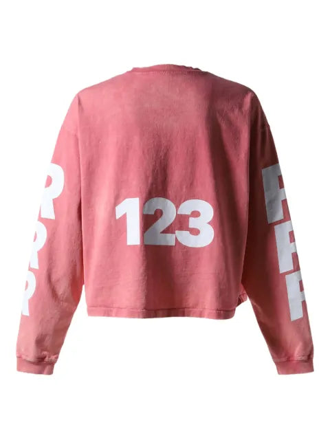 RRR123 cotton sweatshirt