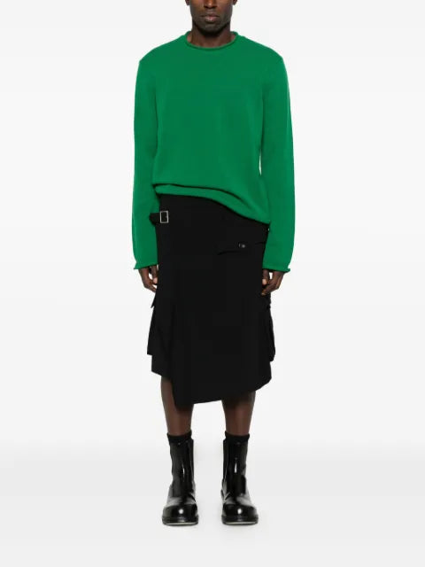 Comme Des Garçons Shirt round-neck wool sweater