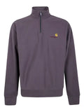 Carhartt WIP Half Zip American Script embroidered sweatshirt