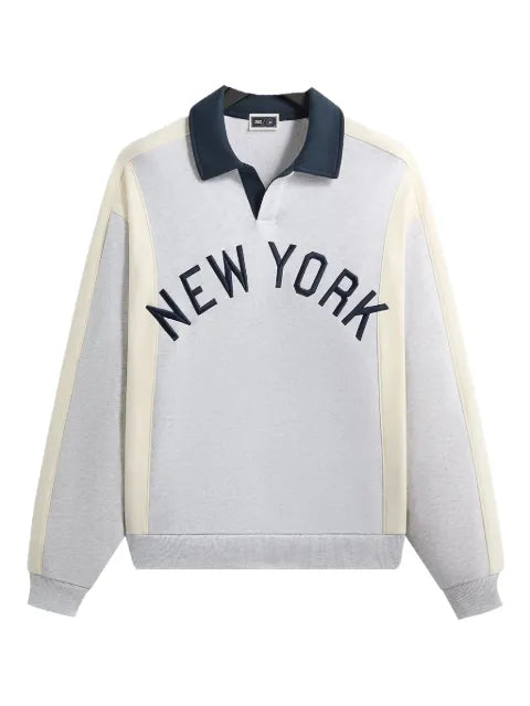 KITH x New York Yankees Nelson panelled rugby sweatshirt