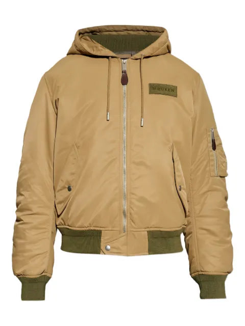 Alexander McQueen hooded nylon jacket