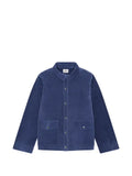 Fortela patch pocket leather jacket
