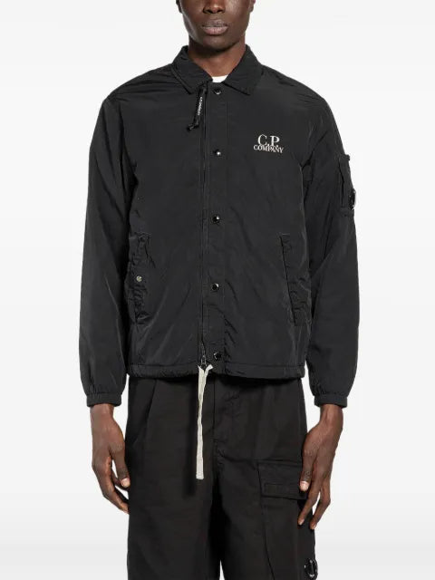 C.P. Company Chrome-R graphic zipped overshirt
