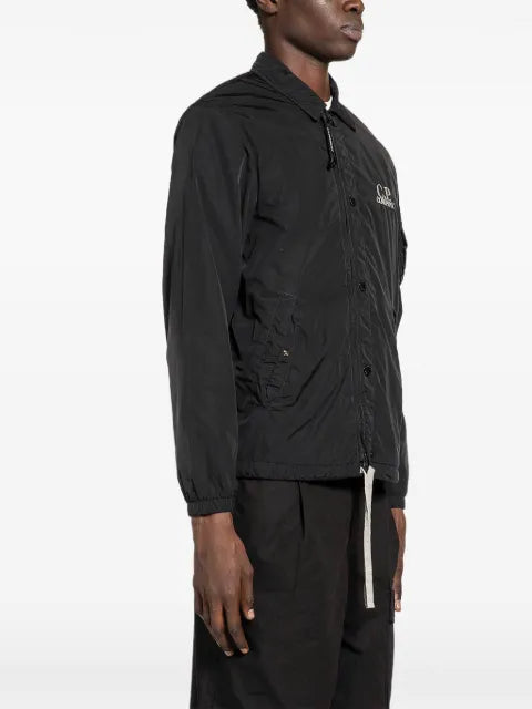 C.P. Company Chrome-R graphic zipped overshirt