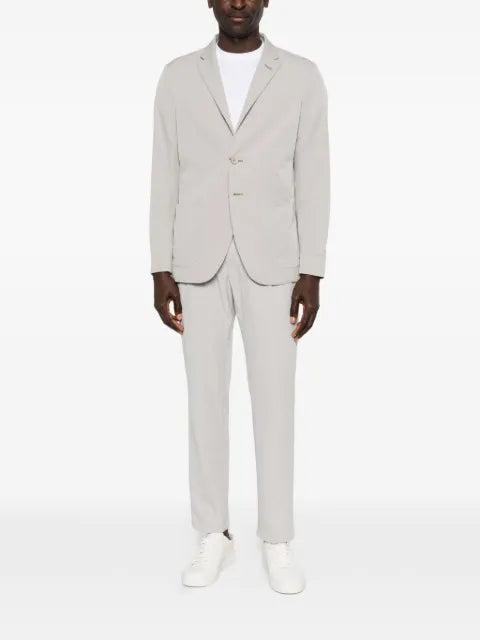 Herno buttoned textured blazer