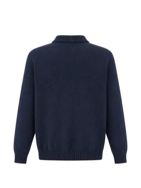 Paul & Shark V-neck knitted sweater