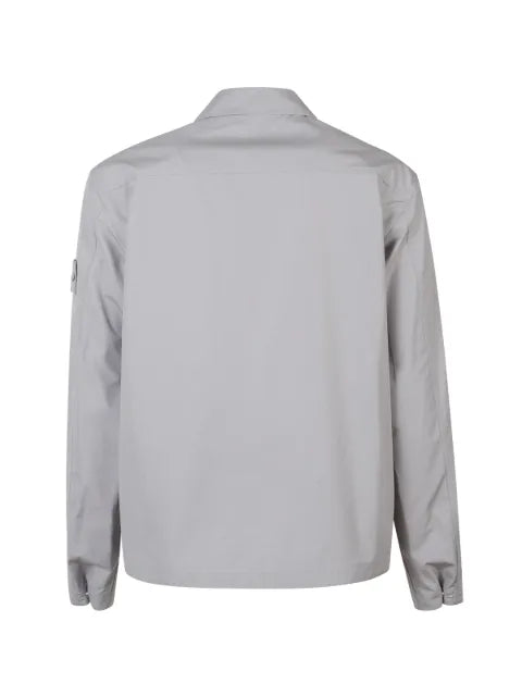Stone Island 1200011 all-weather cotton Canvas_S.I. Ghost overshirt