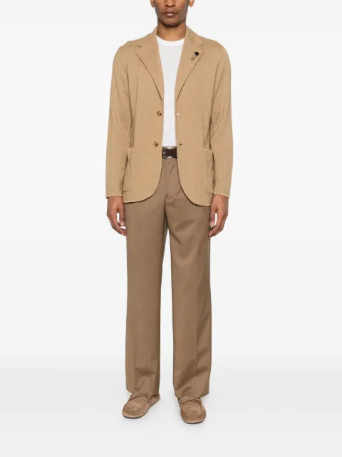 Lardini flower-detail blazer