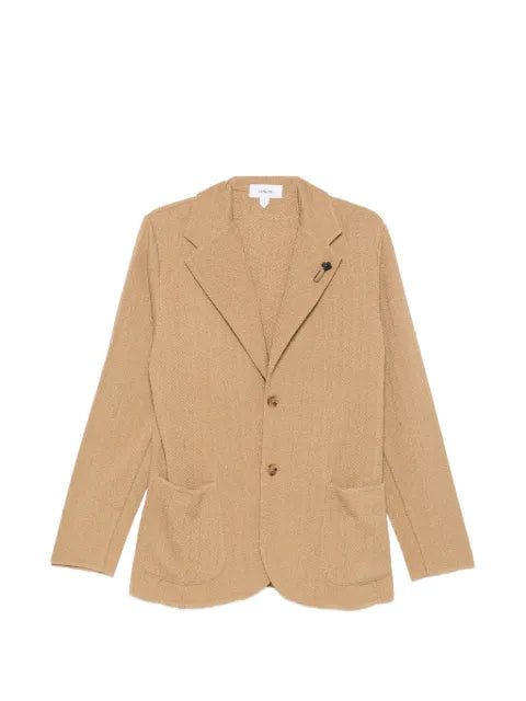 Lardini flower-detail blazer