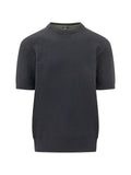 BOSS waffle-knit cotton sweater
