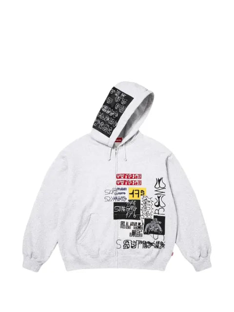 Supreme 176 zip-up hoodie
