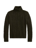 Polo Ralph Lauren cable-knit turtleneck sweater