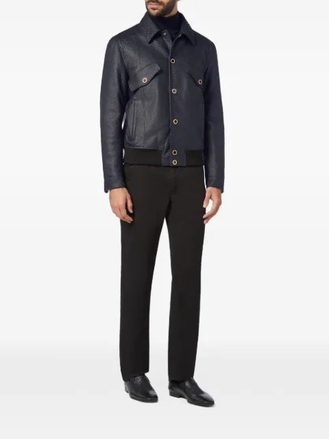 Billionaire classic leather jacket