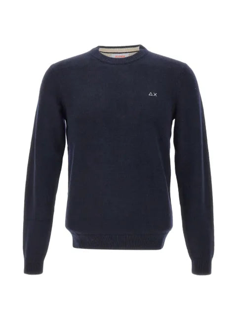 Sun68 logo-detail sweater