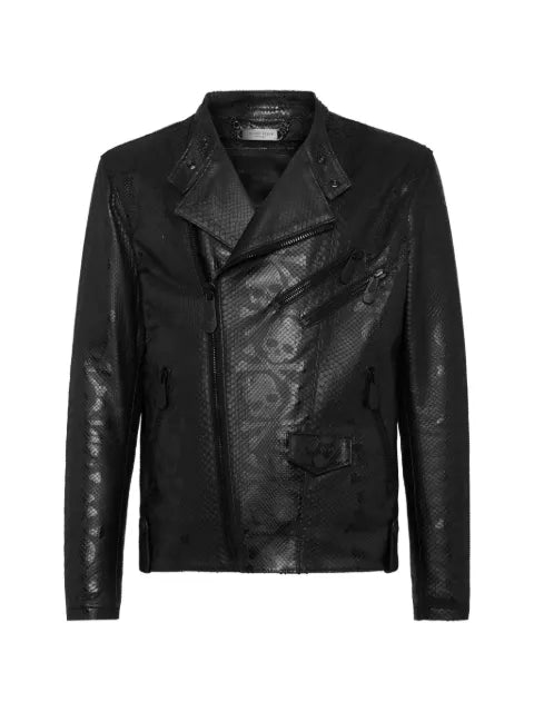 Philipp Plein jacket with Python Skull print