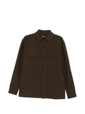Karl Lagerfeld flap-pocket overshirt