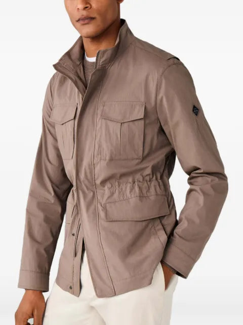 Hackett London Velospeed-patch military jacket