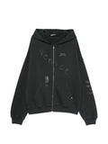 Palm Angels graphic-print zip-up hoodie