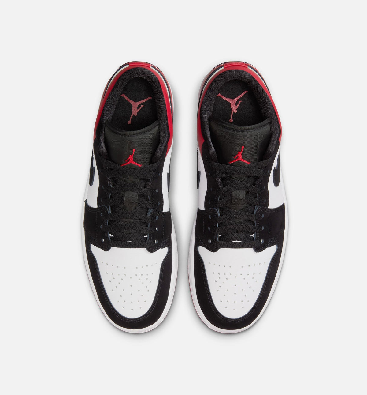 Air Jordan 1 Low SE Men's Lifestyle Shoes - White Varsity Red Black