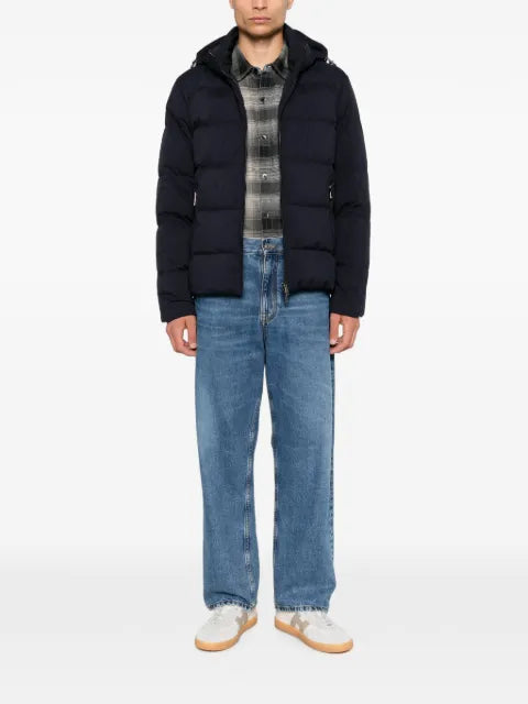 Paul & Shark hooded quilted jacket