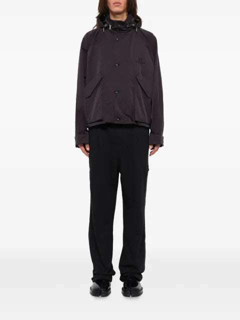 Wooyoungmi double-pocket hooded jacket