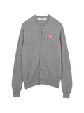 Comme Des Garçons Play worsted yarn v-neck cardigan