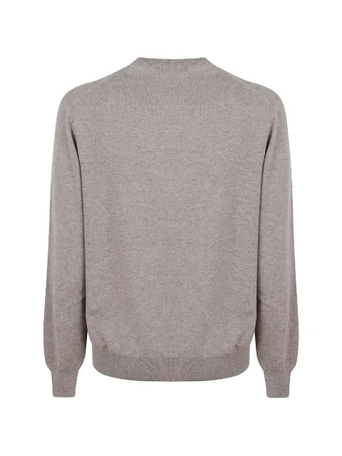 Cruciani raglan-sleeve crew-neck sweater