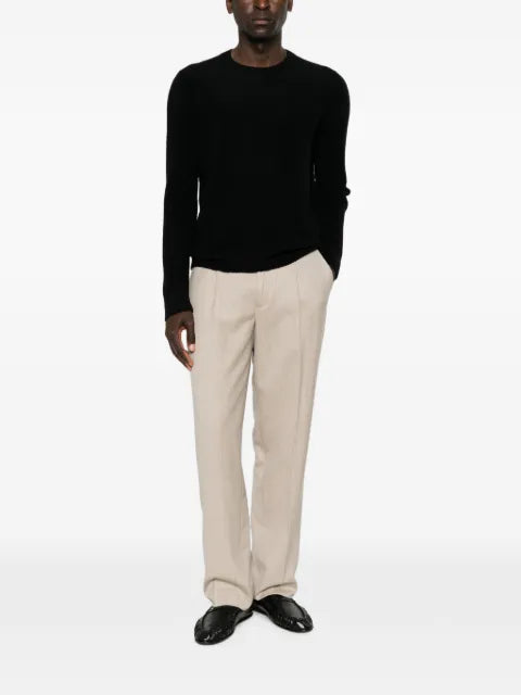 Fileria ribbed-trim sweater