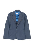 Versace notched-lapel single-breasted jacket
