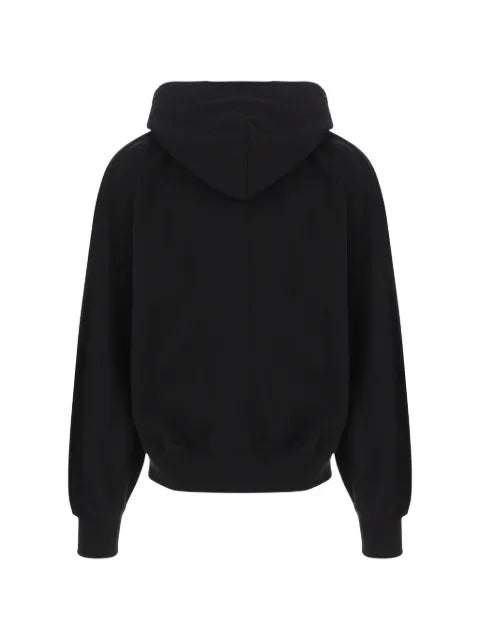 Billionaire logo-print zip-up hoodie