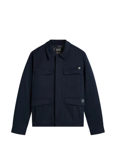 Scotch & Soda multi-pocket cotton jacket