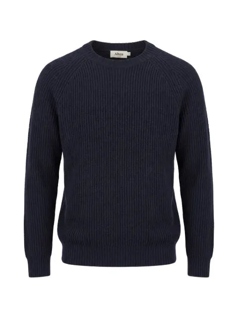 Altea ribbed-knit raglan-sleeve sweater